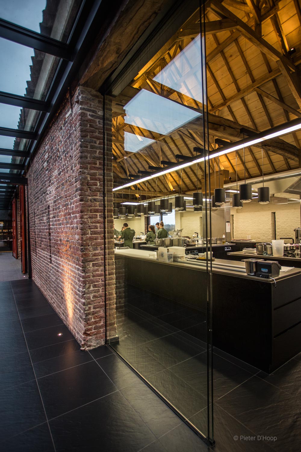 Hof De Pleyne (restaurant Hertog Jan) - schuur bestaande toestand